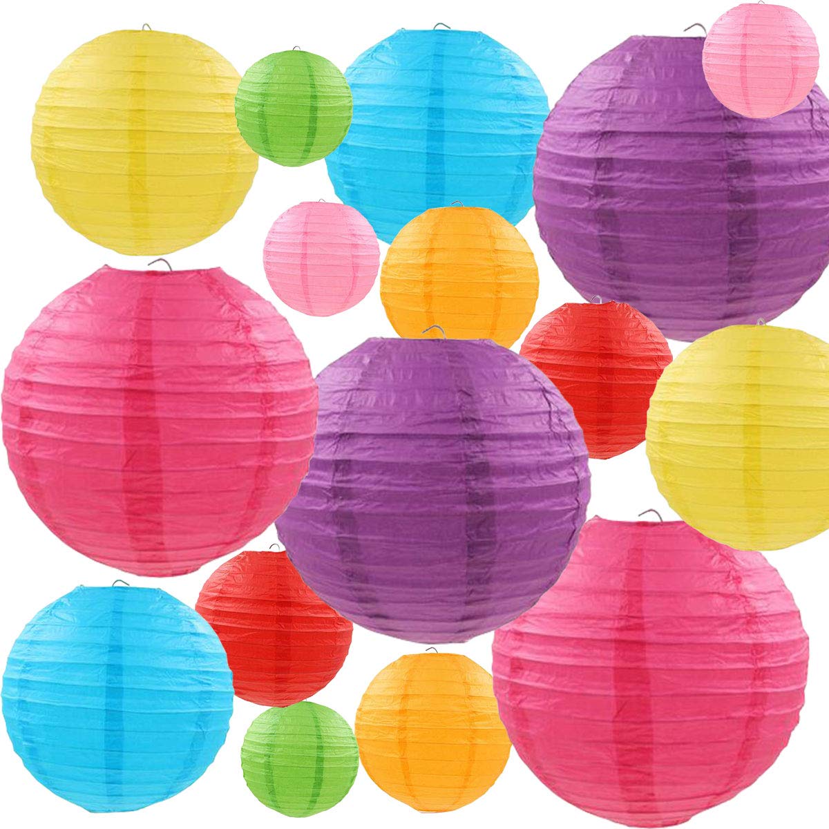 Paper Lantern Hanging Decorations for Parties & Weddings