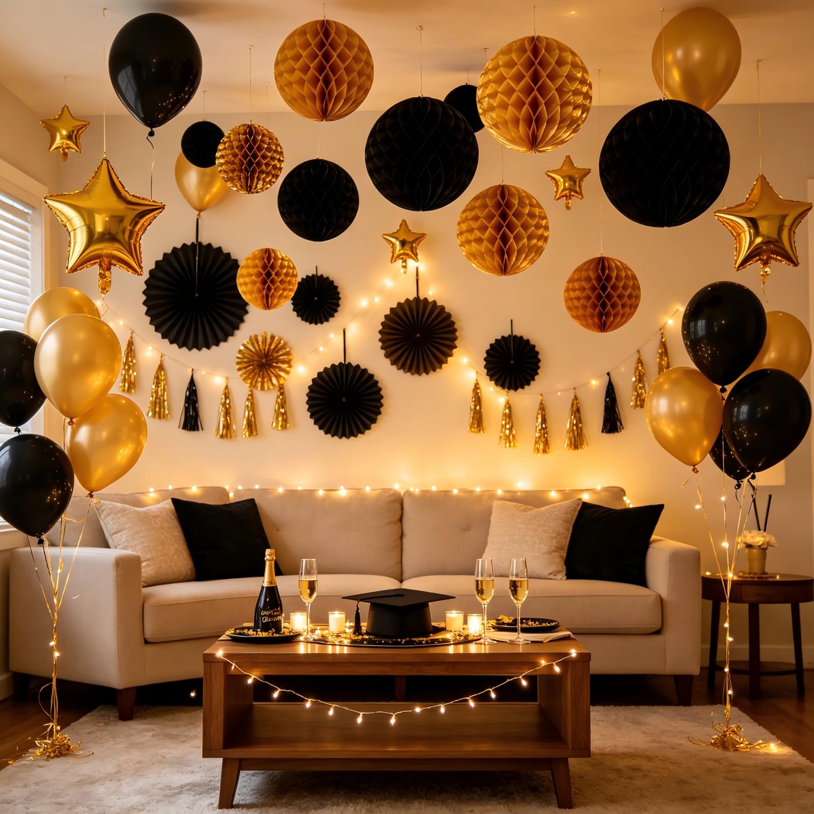 ZOOYOO Honeycomb Balls Decorations