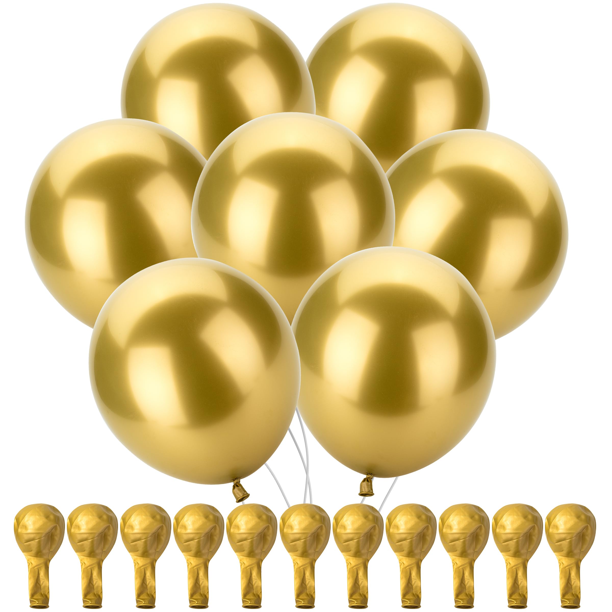 54-Pack 12-Inch Latex Party Balloons for Celebrations