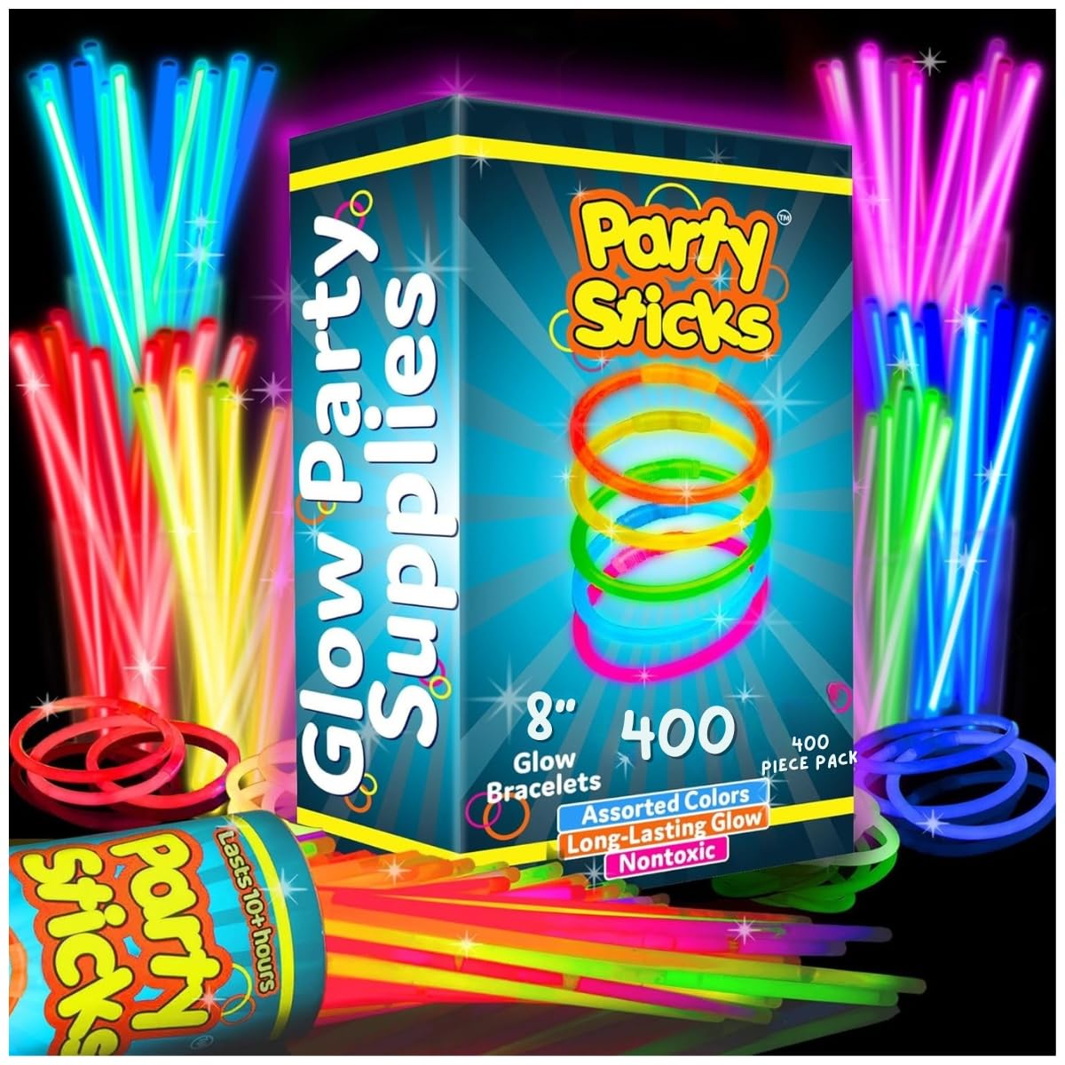 Glow Sticks, Necklaces & Bracelets Party Favor Set