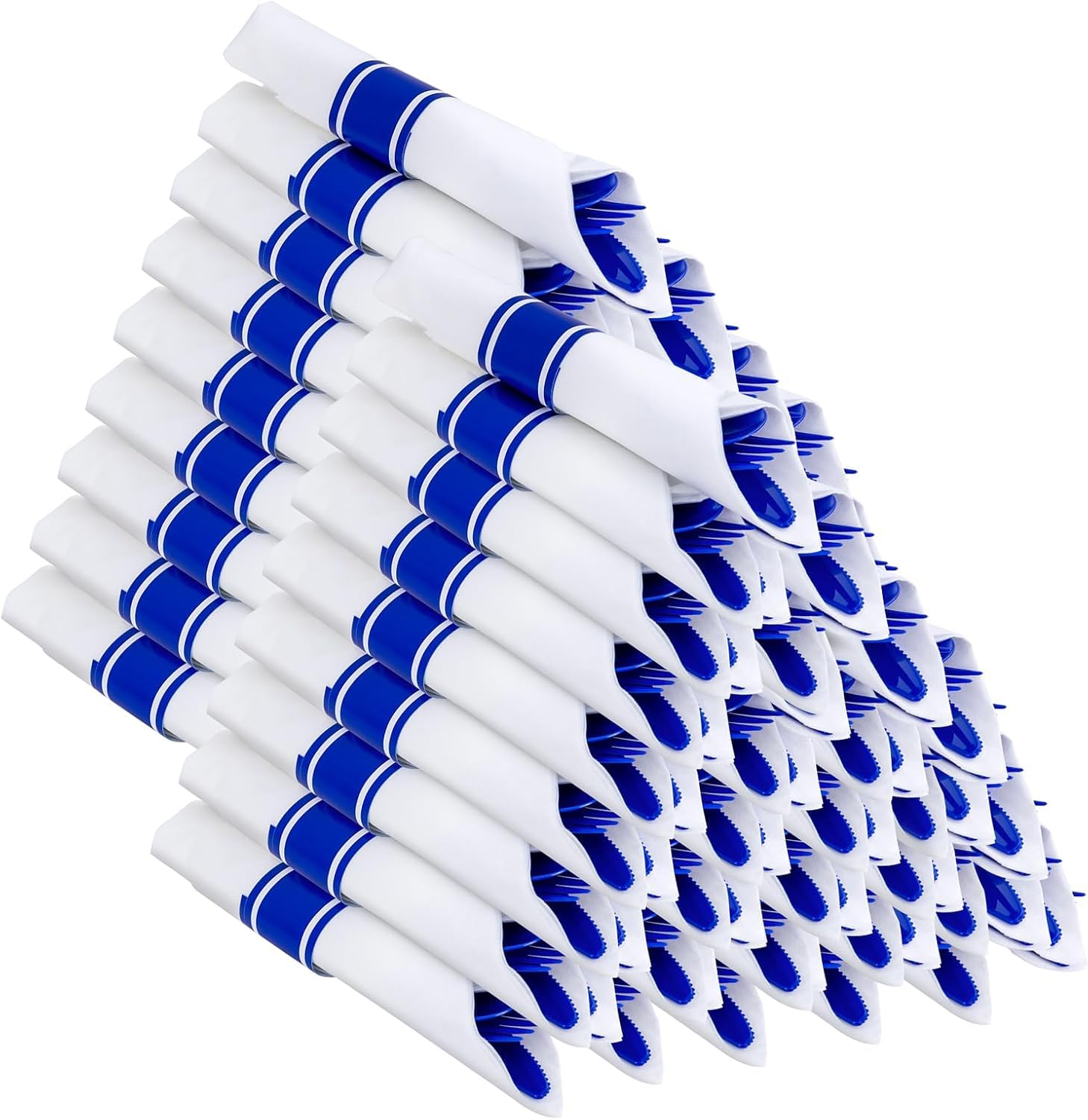 Pre-Rolled Plastic Silverware Set for Parties & Events