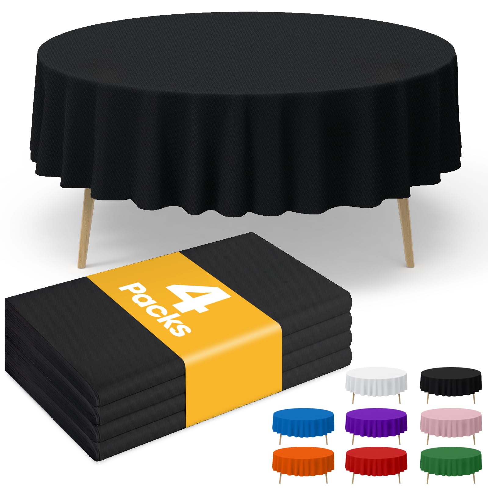 Disposable Plastic Tablecloth for Parties & Events
