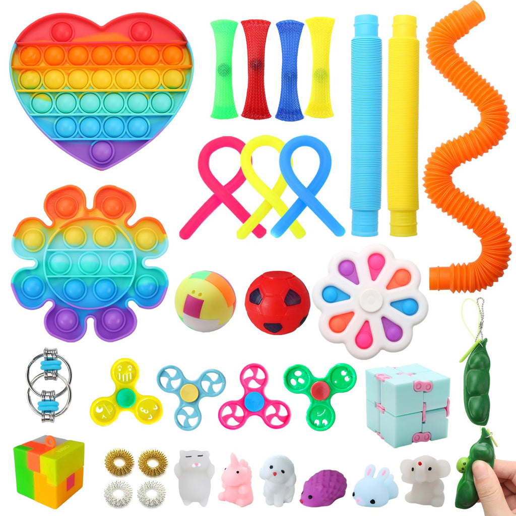 35-Piece Fidget Toy Party Favor Pack for Kids & Adults