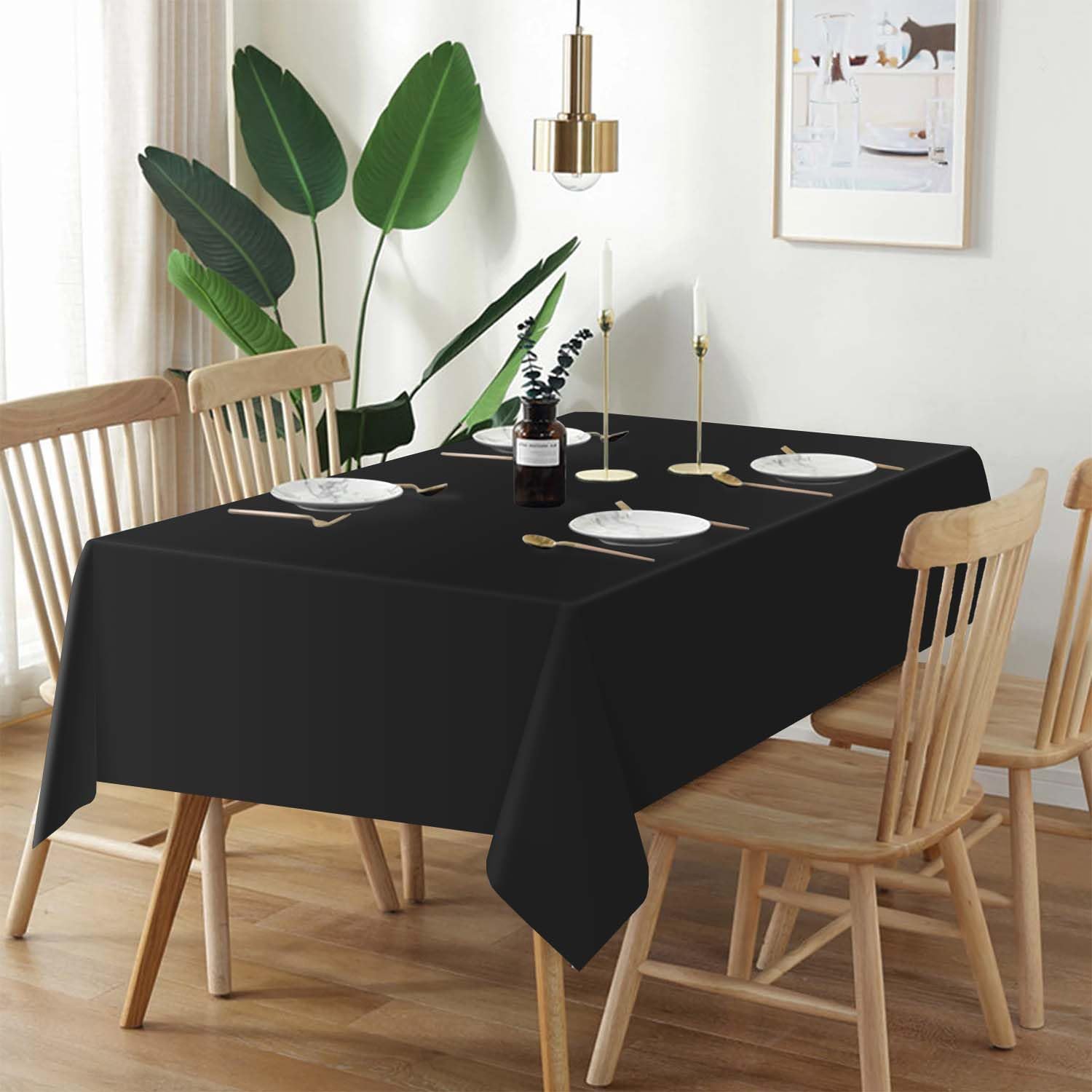 Disposable Plastic Tablecloth for Parties & Events