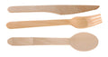 4000-Piece Compostable Wooden Cutlery Set, 3-in-1