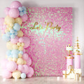 Shimmer Wall Backdrop, Square Sequin Shimmer Backdrop, Photo Backdrops for Birthday, Anniversary, Wedding, Graduation & Bachelorette Party Decoration