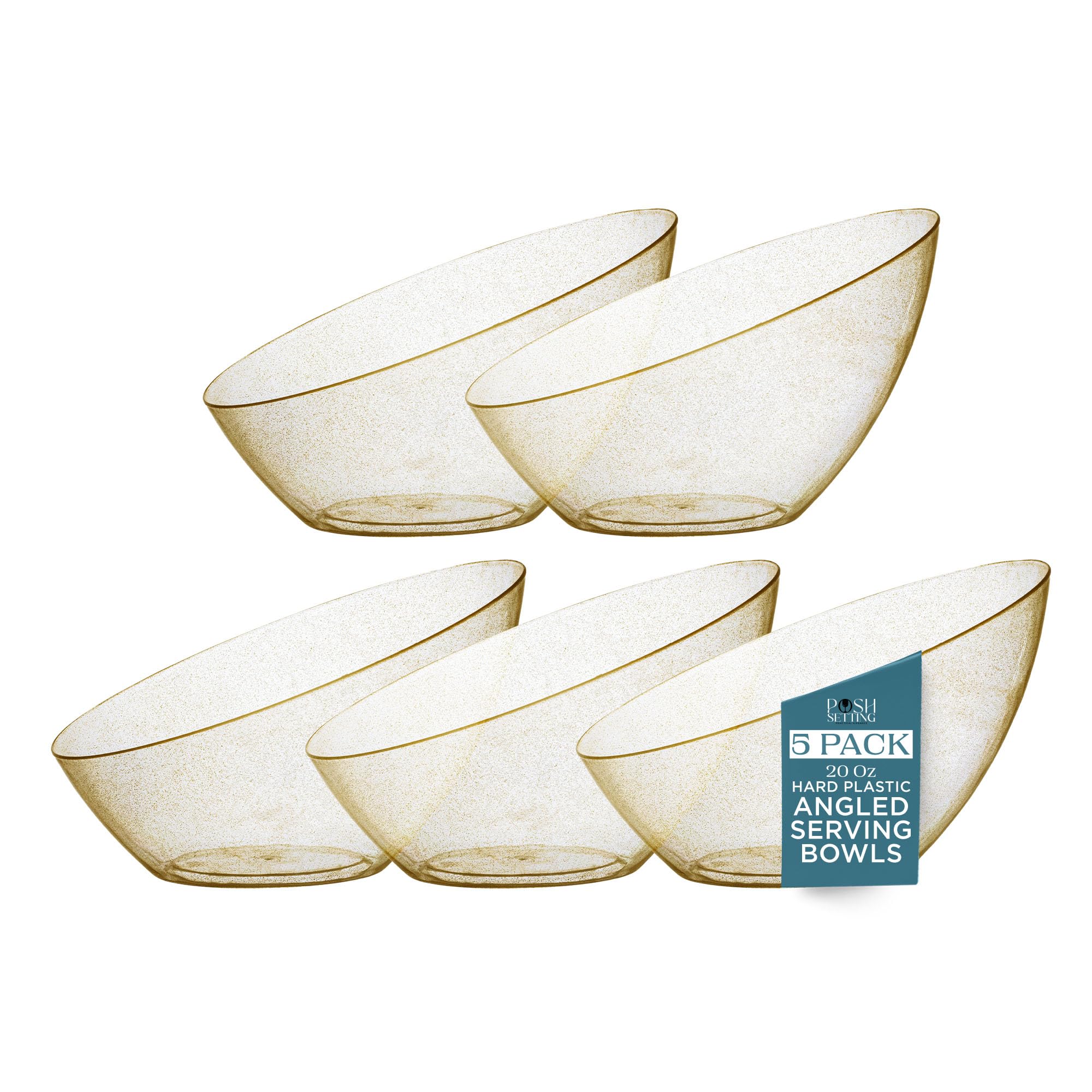 6-Piece 5 oz Footed Tulip Glass Dessert Bowl Set