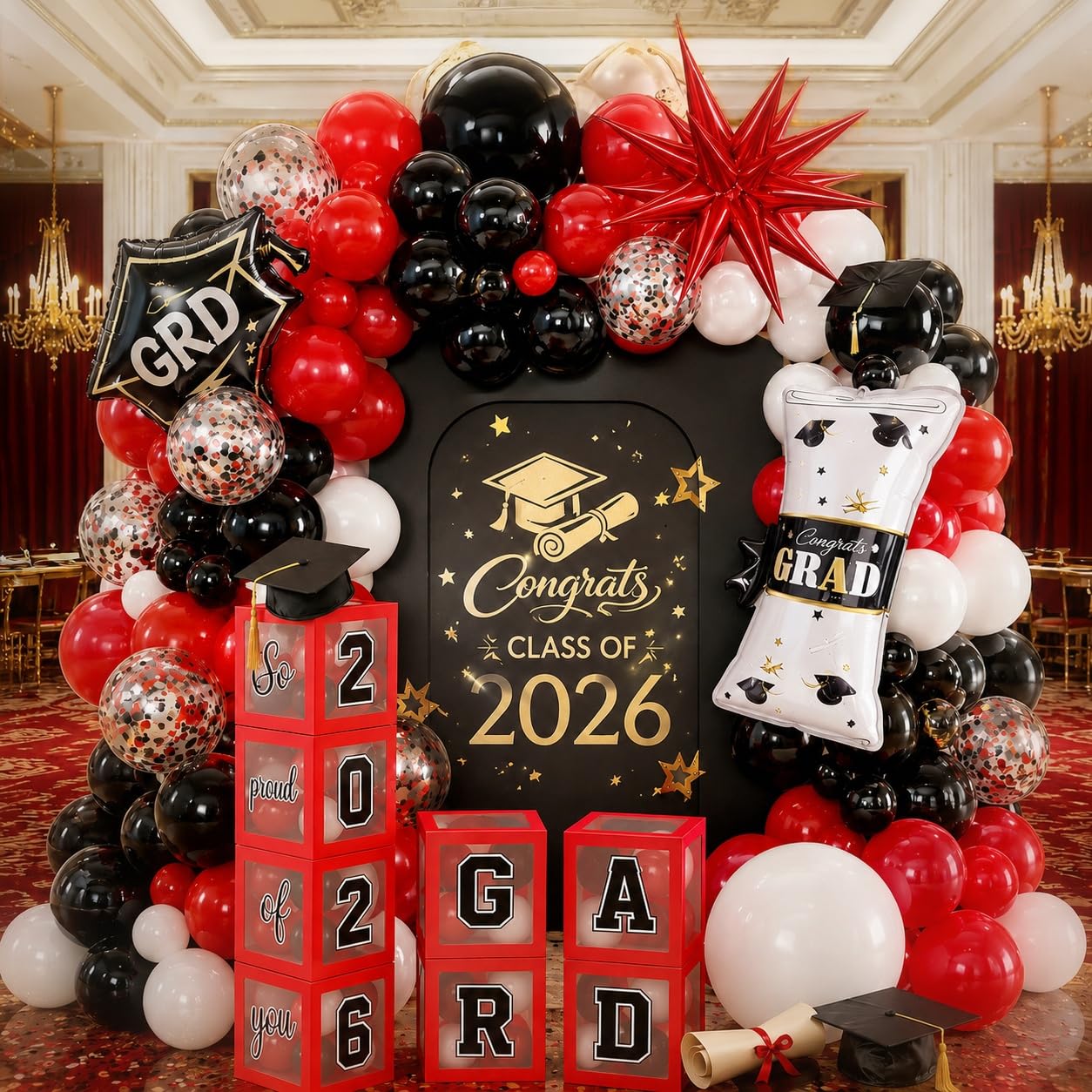 Balloon Arch & Garland Decorating Kit for Parties