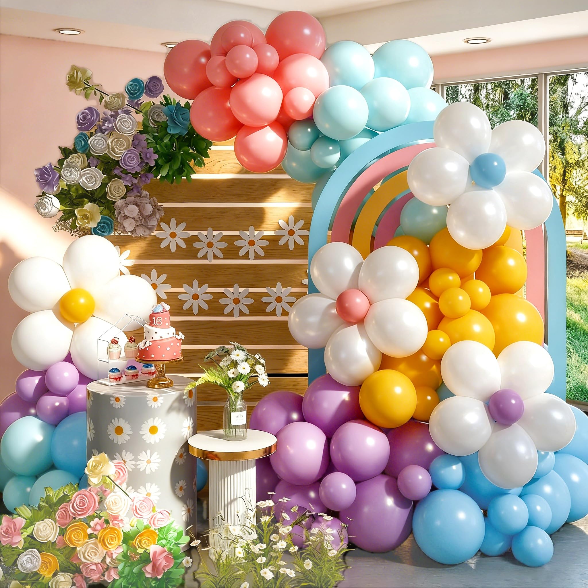 Balloon Arch & Garland Decorating Kit for Parties