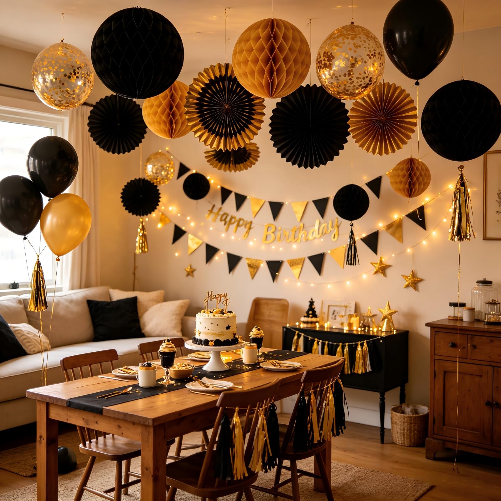 ZOOYOO Honeycomb Balls Decorations