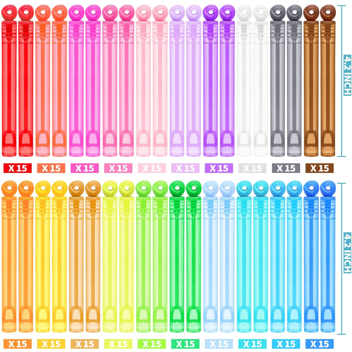 Mini Bubble Wand Party Favor Assortment for Kids