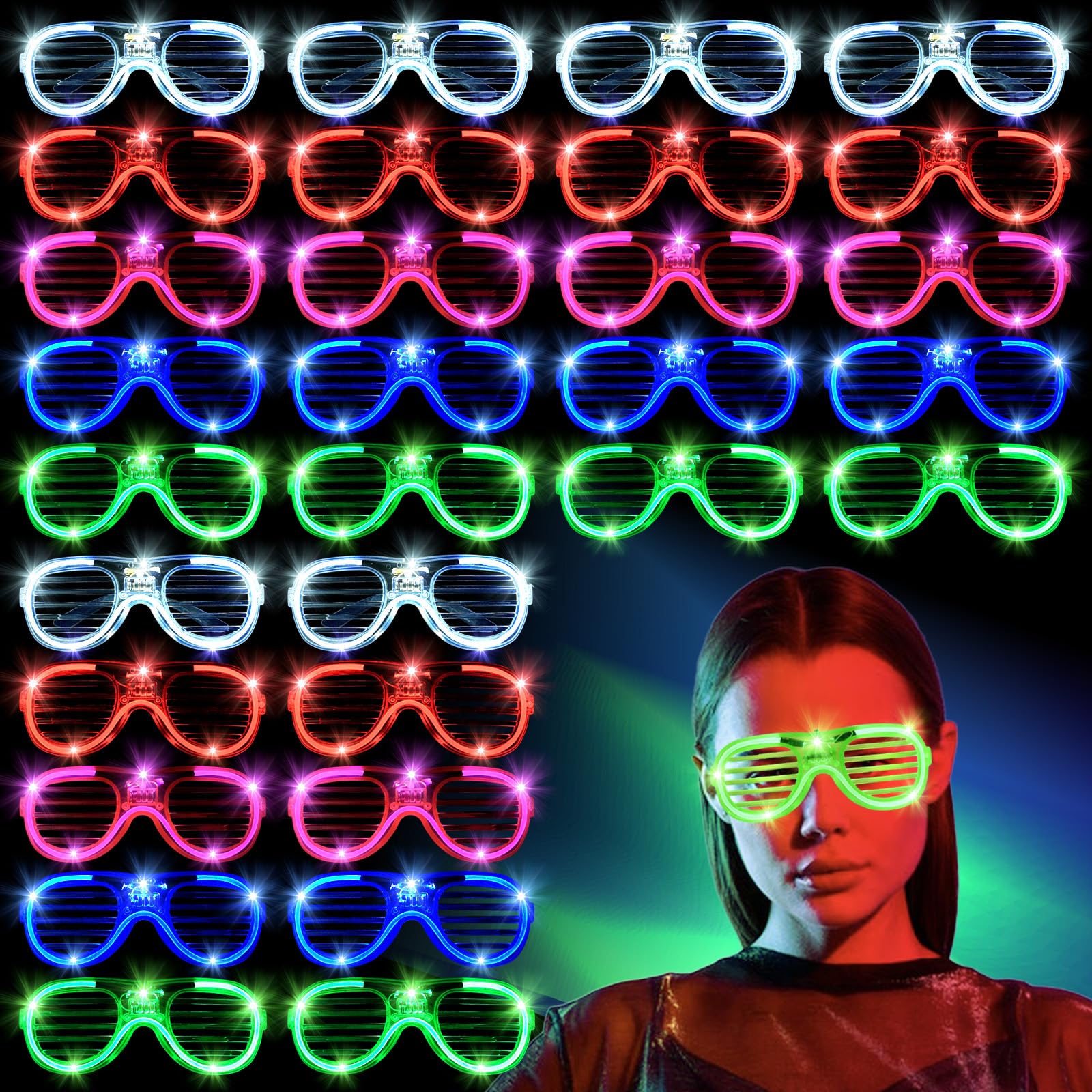 Glow-in-the-Dark Party Favor Set for Kids & Adults