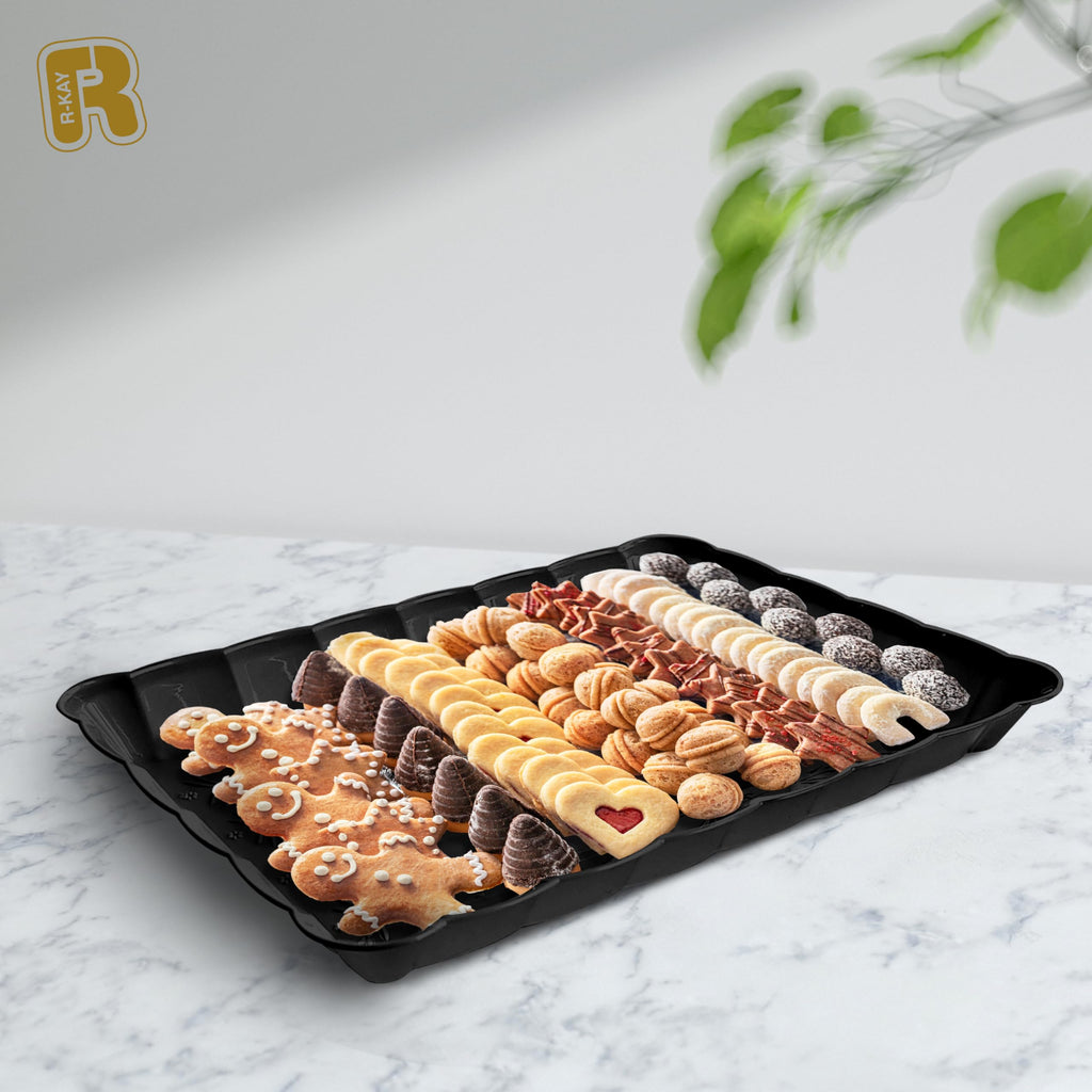 9 x 13-Inch Rectangular Serving Tray for Parties