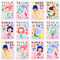 24-Sheet Make-Your-Own Face Sticker Activity Kit