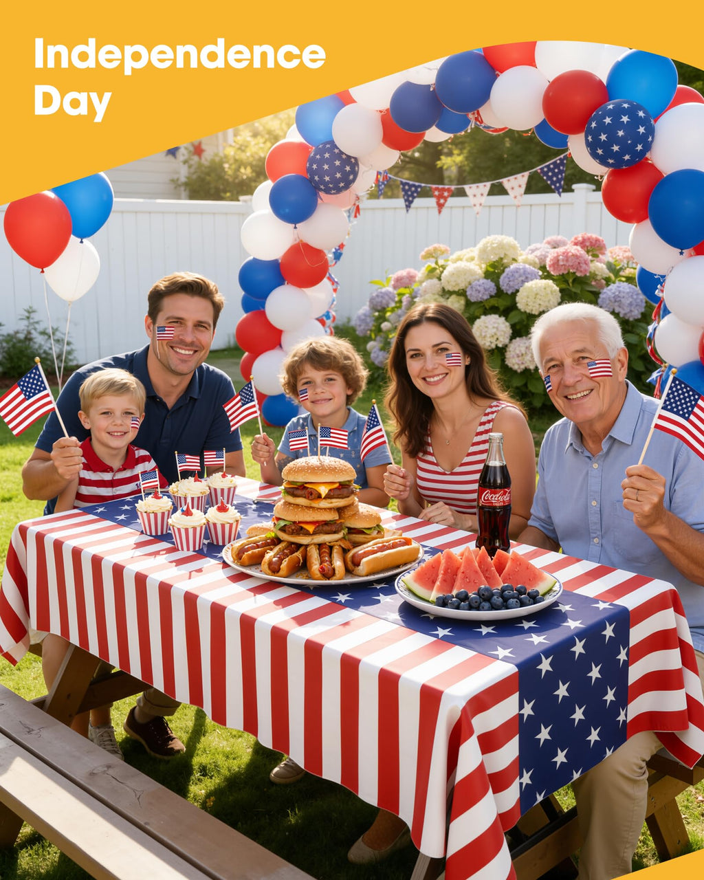 Disposable Plastic Tablecloth for Parties & Events