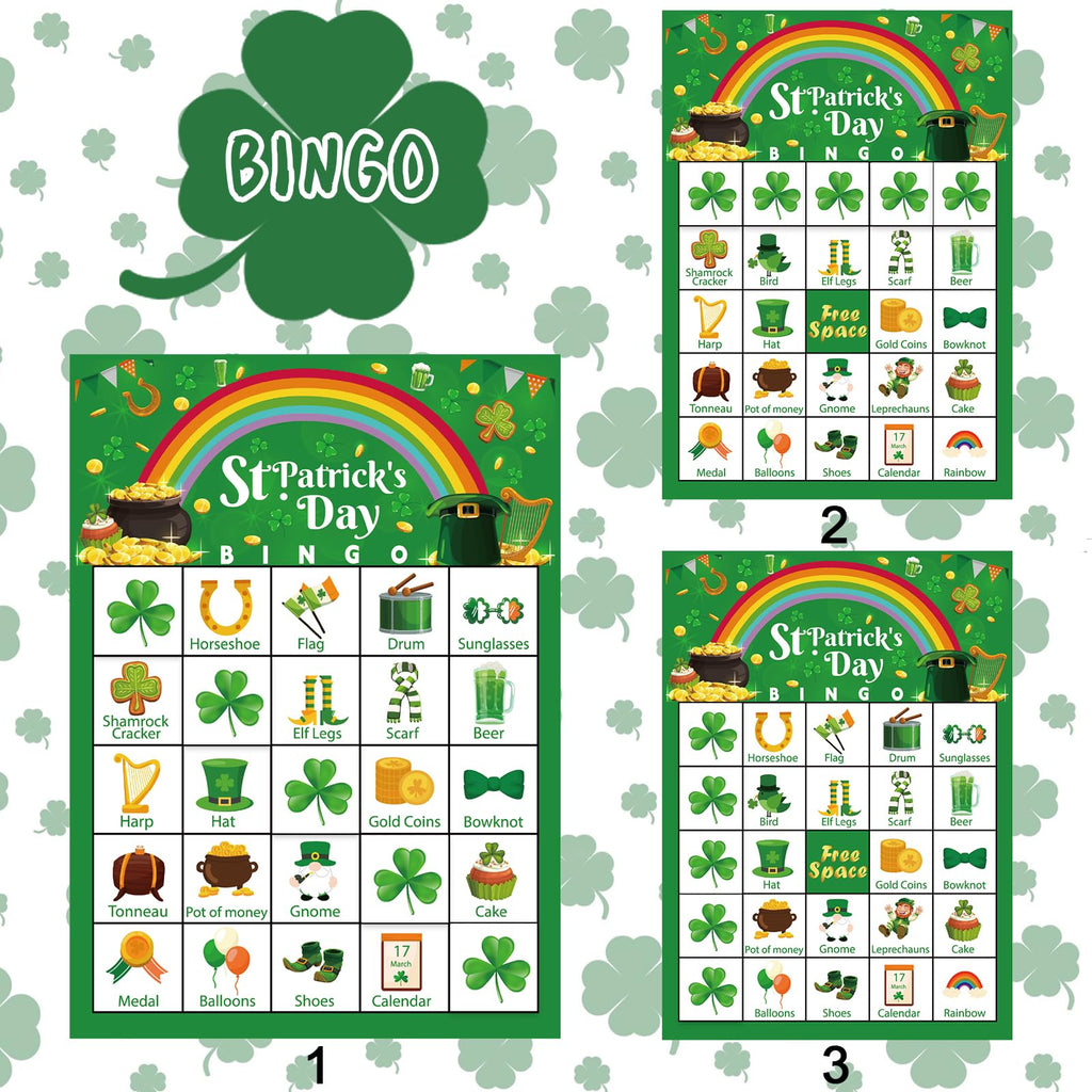 24-Player Easter Bingo Card Game for Family Parties