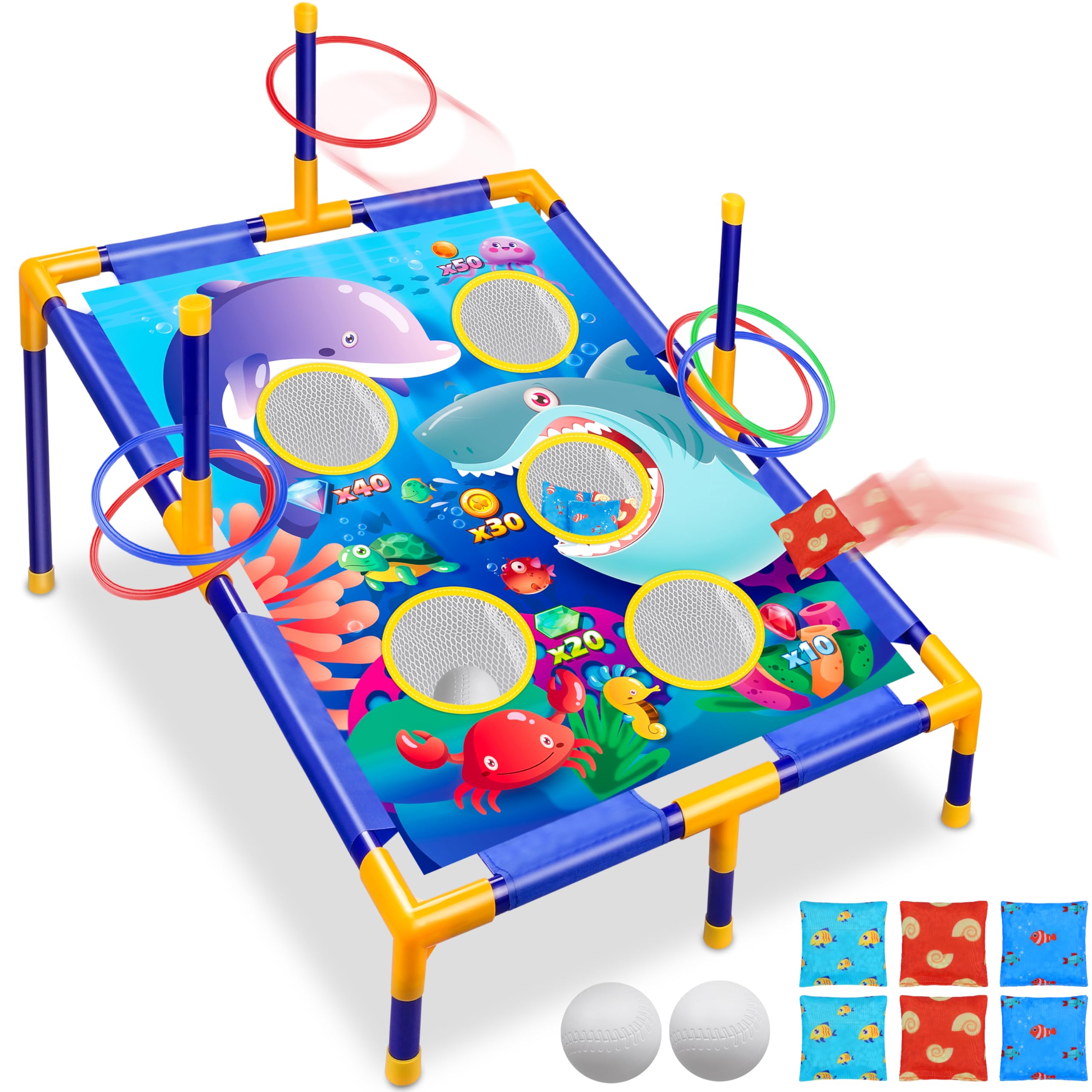Animal Bean Bag Toss Game for Kids & Outdoor Parties