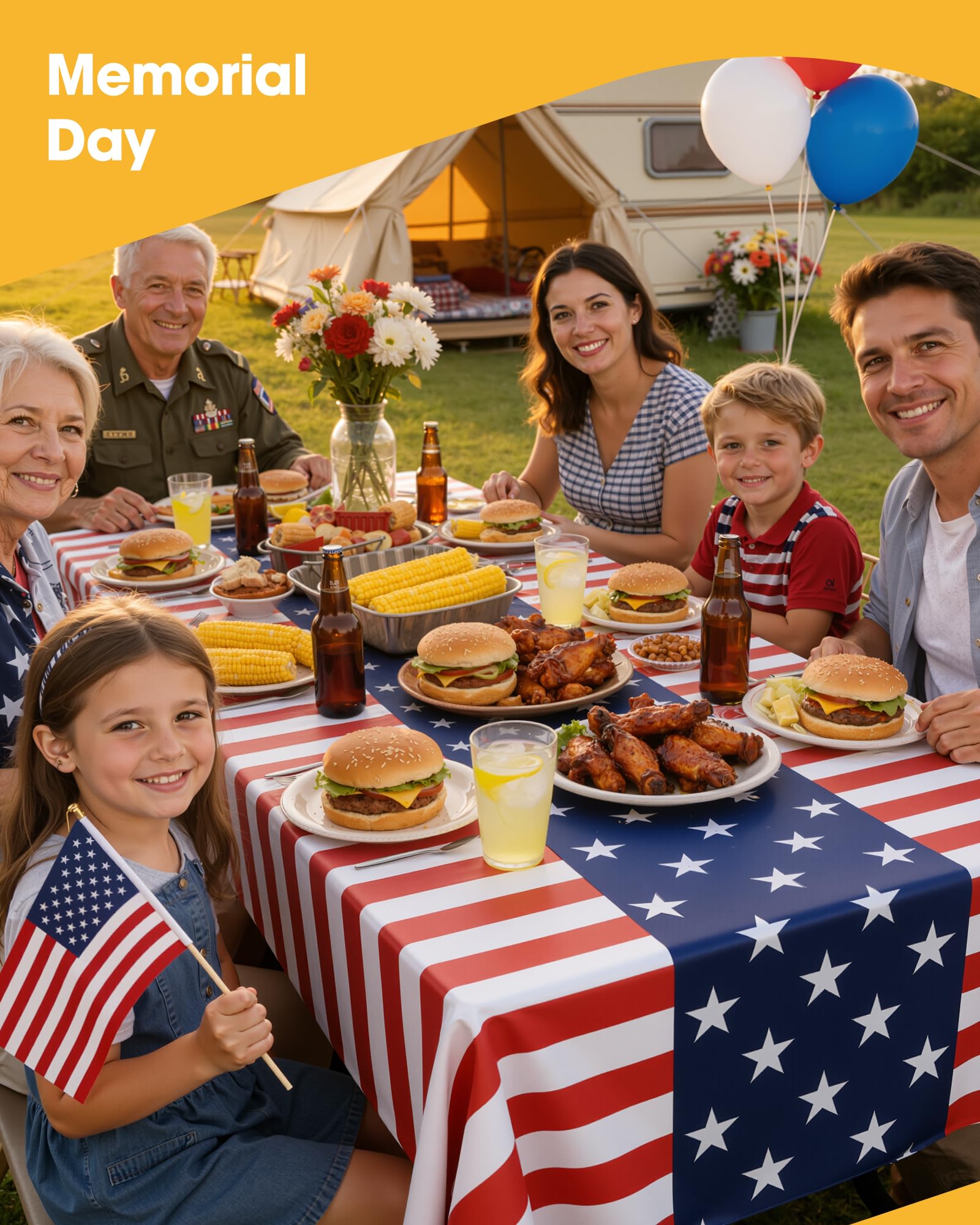 Disposable Plastic Tablecloth for Parties & Events