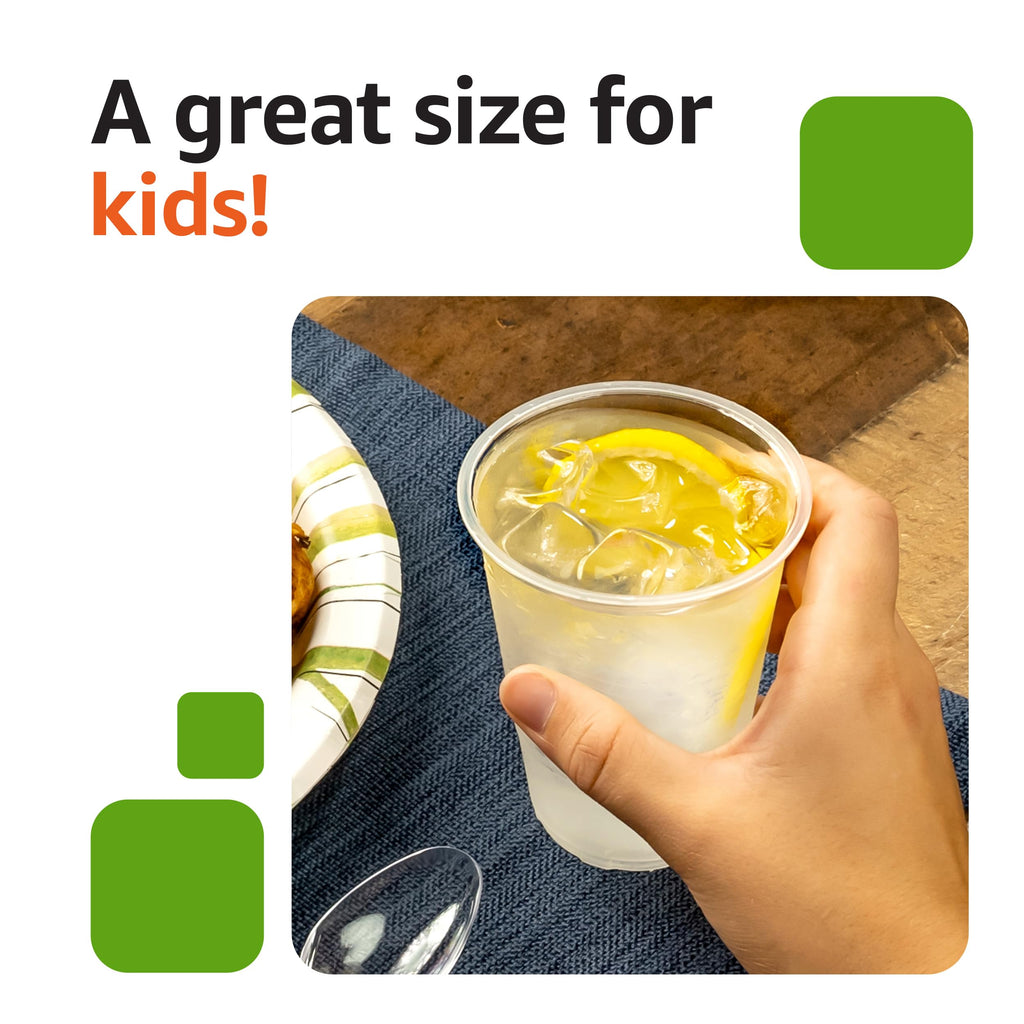 Clear Disposable Plastic Party Cups for Events