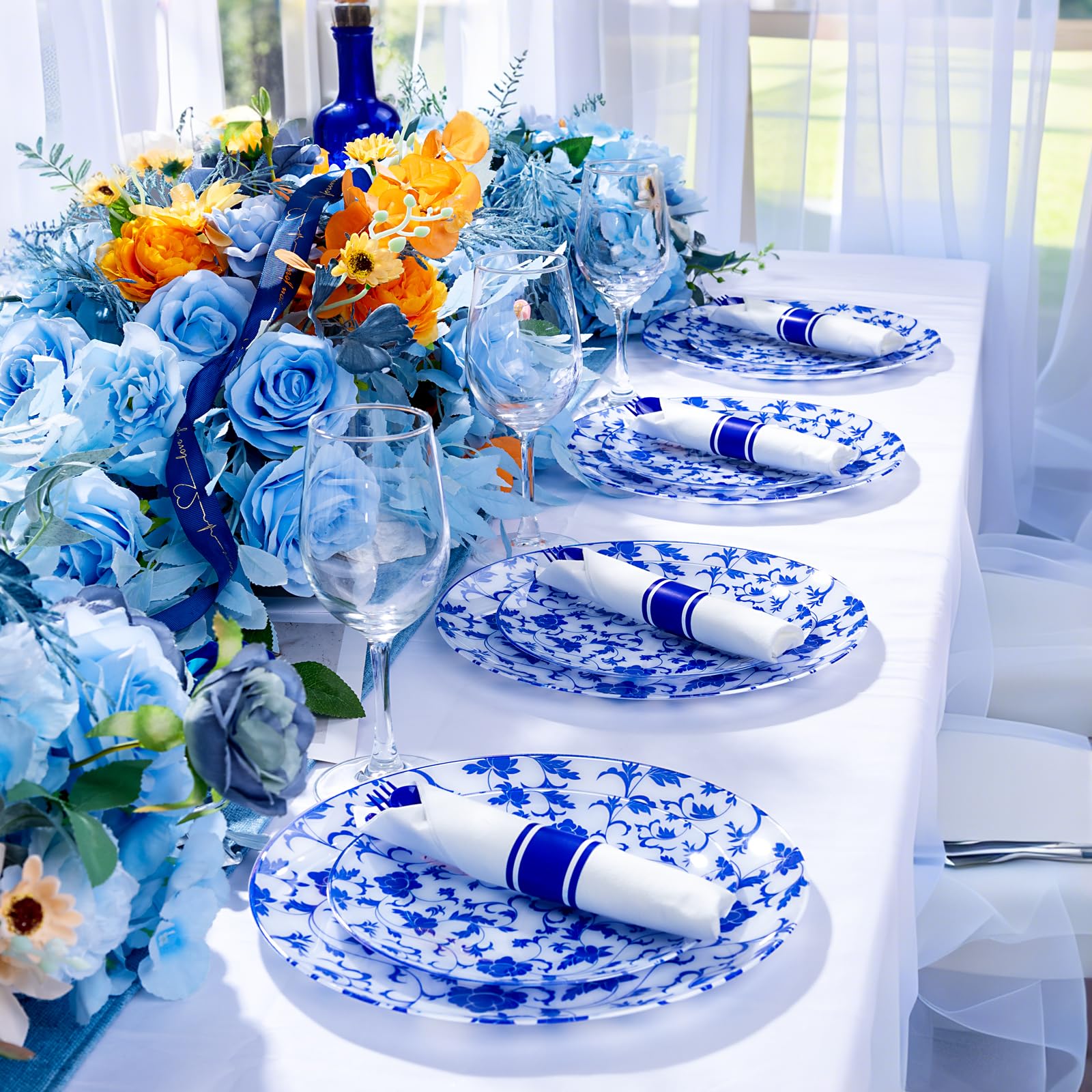 Pre-Rolled Plastic Silverware Set for Parties & Events