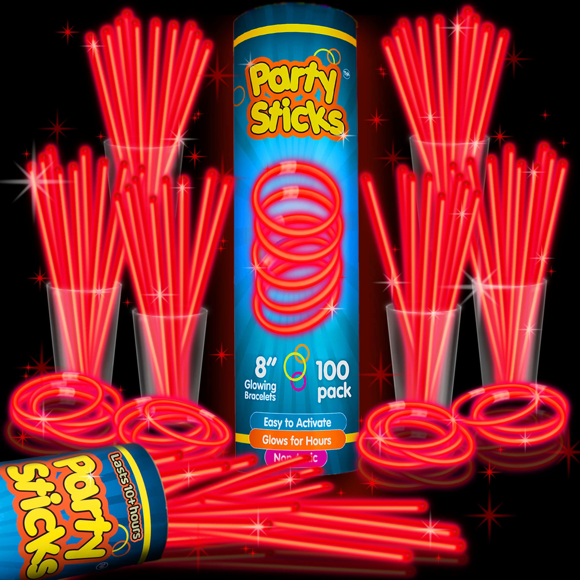 Glow Sticks, Necklaces & Bracelets Party Favor Set