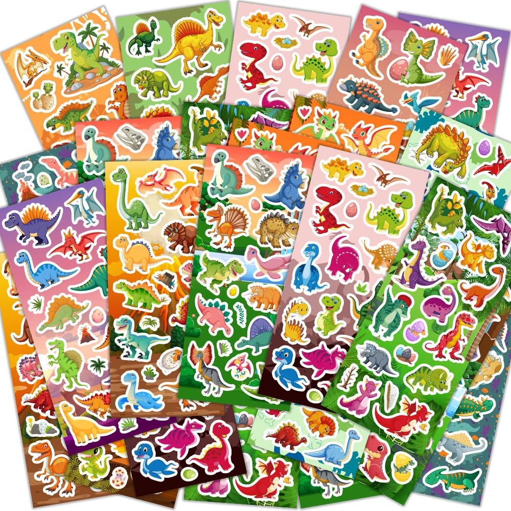 Kids Sticker Pack for Crafts, Scrapbooking & Party Favors
