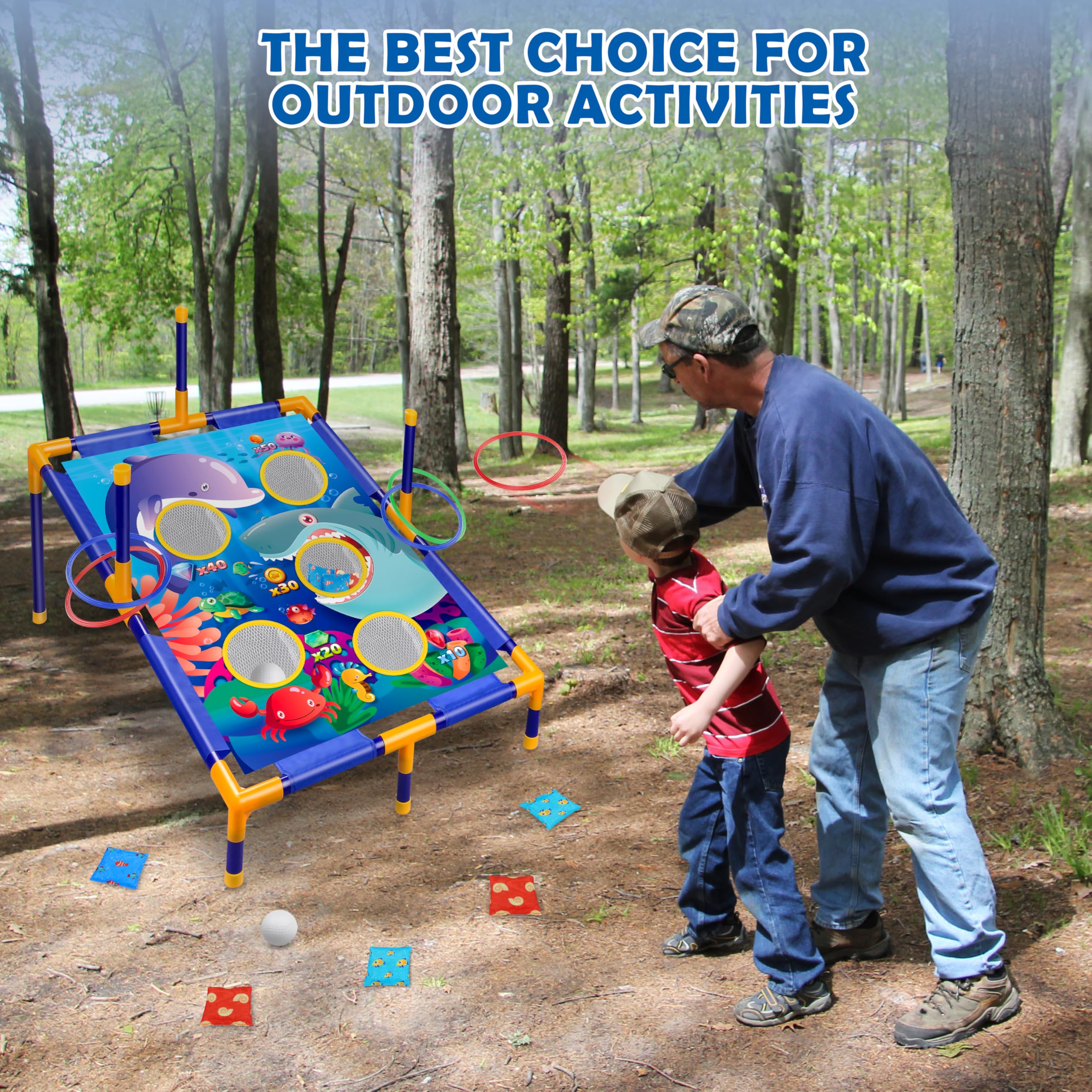 Animal Bean Bag Toss Game for Kids & Outdoor Parties