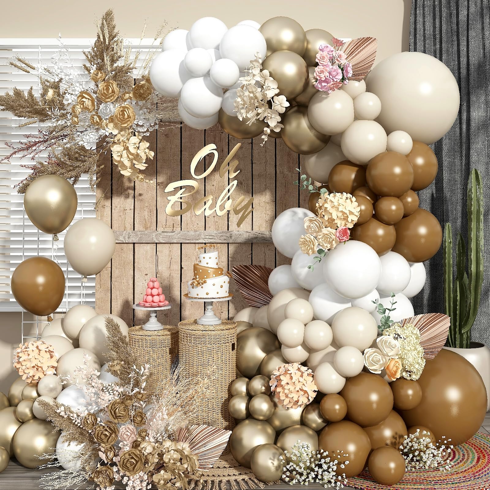 Balloon Arch & Garland Decorating Kit for Parties